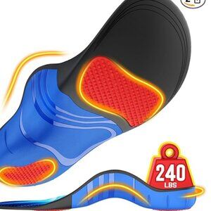 Heavy Duty High Arch Support Orthotic Insoles for Plantar Fasciitis Pain XL